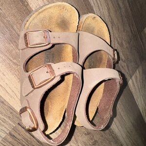 Birkenstock Kids Tan Sandals